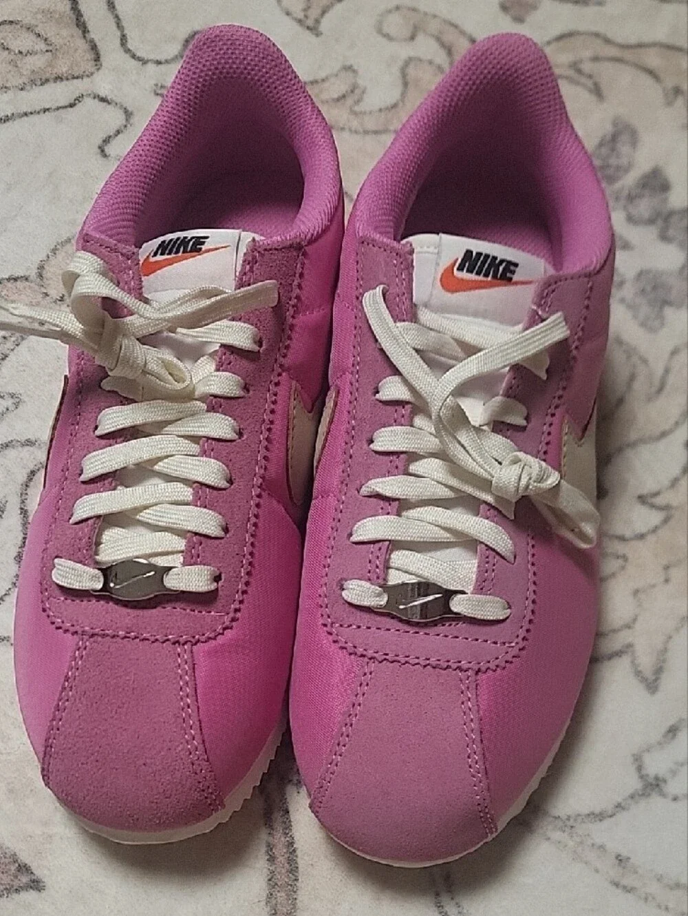 Nike Women's Pink Classic Cortez Sneakers, IF1764 601